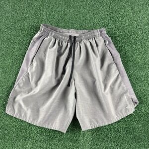 Nike Dri-Fit Men's Shorts Athletic Wear Liner Drawstring Size Large Gray